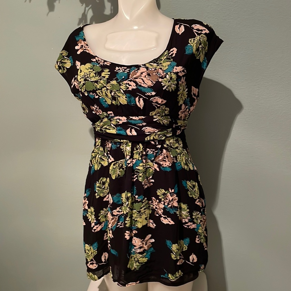 Delicia Floral Tunic Top